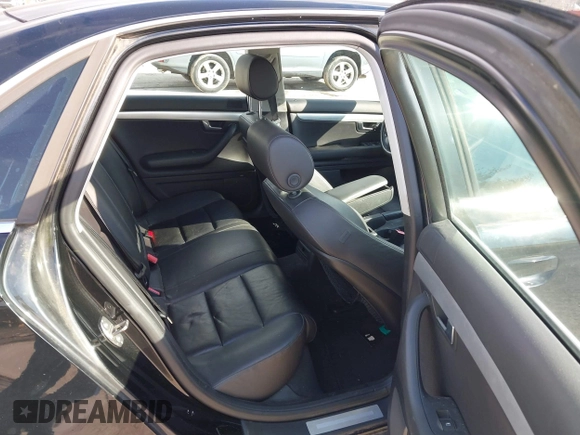 2006 Audi A4 2.0T with VIN WAUDF78E76A138482, listed as a IAAI auction lot 41660726 with 178,497 mi miles and . Bid and sale history available at DreamBid. Image 8.