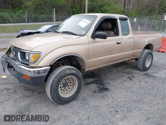1996 Toyota Tacoma with VIN 4TAWM72N1TZ106162, listed as a IAAI auction lot 42056780 with 241,430 mi miles and . Bid and sale history available at DreamBid. Image 2.
