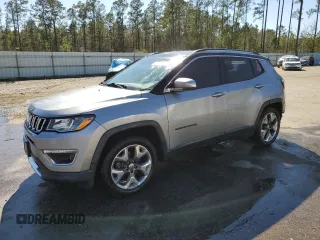 2019 Jeep Compass Limited with VIN 3C4NJCCB1KT637874, listed as a Copart auction lot 49554065 with 141,657 mi miles and Salvage title. Bid and sale history available at DreamBid. Image 1.