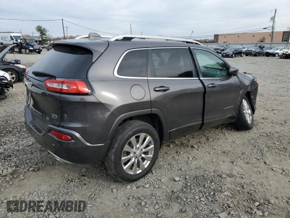 2018 Jeep Cherokee Overland with VIN 1C4PJMJX7JD575723, listed as a Copart auction lot 79604194 with 63,145 mi miles and Salvage Title. Bid and sale history available at carsss.com. Image 3.