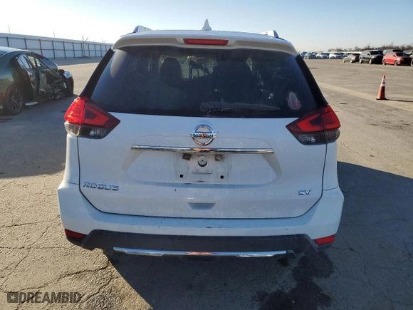 2017 Nissan Rogue S with VIN 5N1AT2MN3HC730360, listed as a Copart auction lot 88368455 with 166,786 mi miles and Salvage Title. Bid and sale history available at carsss.com. Image 6.
