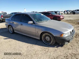 1998 BMW 5 Series 528iA with VIN WBADD6322WGT96421, listed as a Copart auction lot 42254515 with 198,702 mi miles and Salvage Title. Bid and sale history available at carsss.com. Image 4.