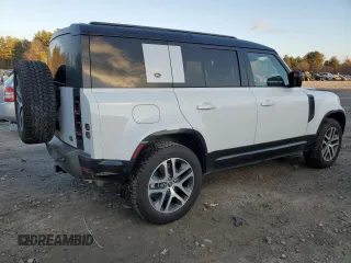 2023 Land Rover Defender X-Dynamic SE with VIN SALE2EEU8P2212323, listed as a Copart auction lot 88882675 with 15,286 mi miles and Salvage Title. Bid and sale history available at DreamBid. Image 3.