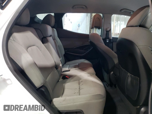 2017 Hyundai Santa Fe 2.4L z VIN 5XYZUDLB8HG422216, wystawiony jako Copart lot #58519075 z przebiegiem 138 395 mil mil oraz Czysty tytuł • Clean title. Historia ofert i sprzedaży dostępna na DreamBid. Obrazek 11.