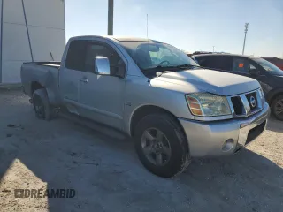 2004 Nissan Titan SE with VIN 1N6AA06AX4N580896, listed as a Copart auction lot 81741484 with 166,016 mi miles and Salvage Title. Bid and sale history available at carsss.com. Image 4.
