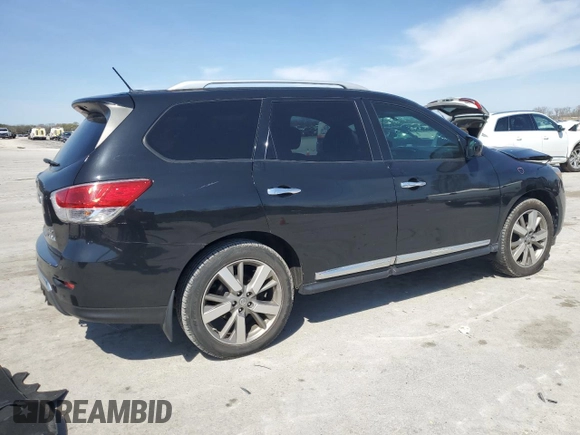 2016 Nissan Pathfinder SL with VIN 5N1AR2MM5GC659800, listed as a Copart auction lot 51285775 with 118,826 mi miles and Salvage title. Bid and sale history available at DreamBid. Image 3.