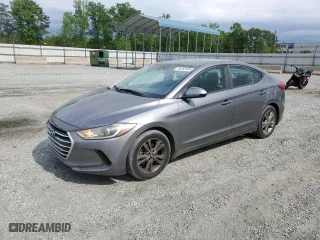 2017 Hyundai Elantra SE with VIN KMHD84LF8HU164436, listed as a Copart auction lot 54263305 with 145,692 mi miles and Clean Title. Bid and sale history available at carsss.com. Image 1.