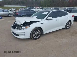 2018 Kia Optima EX with VIN 5XXGU4L3XJG246523, listed as a IAAI auction lot 41904668 with 104,767 mi miles and . Bid and sale history available at carsss.com. Image 2.