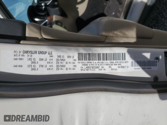 2011 Jeep Grand Cherokee Limited z VIN 1J4RR5GTXBC526867, wystawiony jako Copart lot #54437665 z przebiegiem 205 596 mil mil oraz Szkoda całkowita • Salvage title. Historia ofert i sprzedaży dostępna na DreamBid. Obrazek 13.
