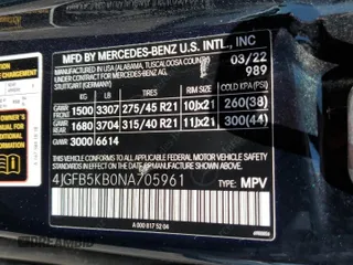 2022 Mercedes-Benz GLE 450 с VIN 4JGFB5KB0NA705961, выставлен на аукционе Copart как лот 65258345 с пробегом 40 449 миль миль и Списание • Salvage title. История ставок и продаж доступна на DreamBid. Изображение 13.