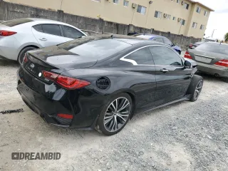 2020 Infiniti Q60 Luxe with VIN JN1EV7EK3LM340320, listed as a Copart auction lot 72427514 with 15,947 mi miles and Non Repairable. Bid and sale history available at carsss.com. Image 3.