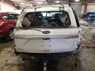 2020 Ford Expedition Max Platinum with VIN 1FMJK1MT1LEA95373, listed as a Copart auction lot 84632894 with 104,720 mi miles and Non repairable. Bid and sale history available at DreamBid. Image 6.