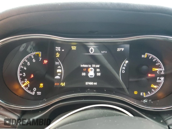 2021 Jeep Grand Cherokee High Altitude with VIN 1C4RJFCG5MC736971, listed as a Copart auction lot 42074705 with 37,490 mi miles and Salvage title. Bid and sale history available at DreamBid. Image 9.