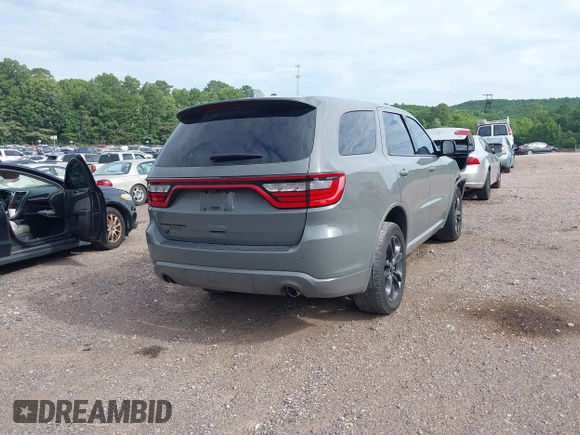 2022 Dodge Durango SXT with VIN 1C4RDJAG5NC158157, listed as a IAAI auction lot 39651483 with 18,398 mi miles and . Bid and sale history available at DreamBid. Image 4.
