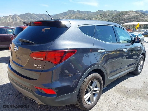2018 Hyundai Santa Fe Sport 2.4L with VIN 5XYZTDLB1JG568580, listed as a IAAI auction lot 41861643 with 78,883 mi miles. Bid and sale history available at carsss.com. Image 4.