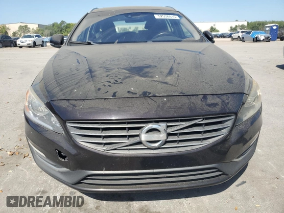 2015 Volvo V60 T5 Drive-E Premier with VIN YV140MEB1F1199057, listed as a Copart auction lot 52538015 with 179,560 mi miles and Clean Title. Bid and sale history available at carsss.com. Image 5.