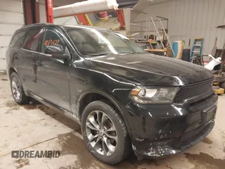 2019 Dodge Durango GT Plus with VIN 1C4RDJDG6KC821470, listed as a IAAI auction lot 41513421 with Not Provided miles and . Bid and sale history available at DreamBid. Image 1.