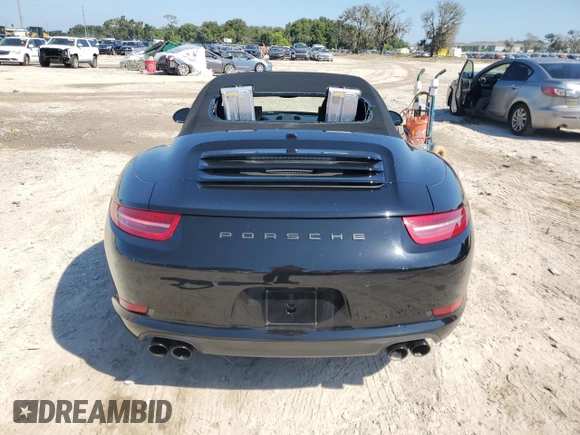 2016 Porsche 911 Carrera with VIN WP0CA2A91GS141239, listed as a Copart auction lot 72126274 with 55,341 mi miles and Salvage Title. Bid and sale history available at carsss.com. Image 6.