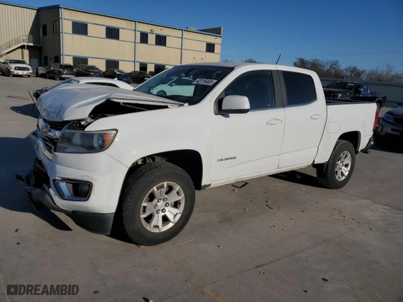 2017 Chevrolet Colorado 2WD LT with VIN 1GCGSCEN8H1330280, listed as a Copart auction lot 42116465 with 74,925 mi miles and Salvage Title. Bid and sale history available at carsss.com. Image 1.