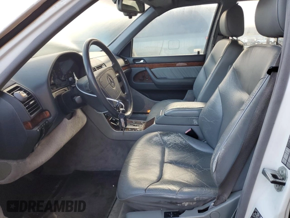 1996 Mercedes-Benz S 320 with VIN WDBGA32EXTA286877, listed as a Copart auction lot 86838274 with 149,870 mi miles and Clean Title. Bid and sale history available at DreamBid. Image 7.