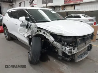 2023 Chevrolet Blazer LT with VIN 3GNKBCR47PS101086, listed as a IAAI auction lot 42488126 with 52,610 mi miles and . Bid and sale history available at DreamBid. Image 1.
