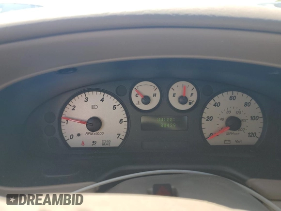 2004 Mercury Sable GS с VIN 1MEFM50U94A608001, выставлен на аукционе Copart как лот 62837895 с пробегом 80 439 миль миль и Списание • Salvage title. История ставок и продаж доступна на DreamBid. Изображение 9.