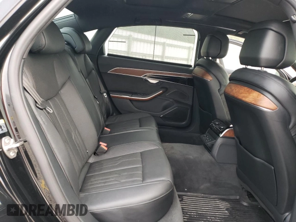 2019 Audi A8 L with VIN WAU8DAF81KN010369, listed as a Copart auction lot 46381143 with 13,921 mi miles. Bid and sale history available at carsss.com. Image 10.