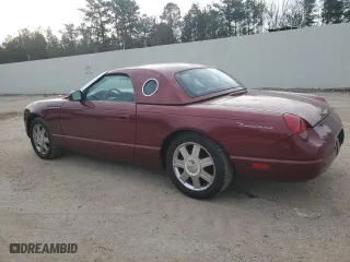 2004 Ford Thunderbird Deluxe with VIN 1FAHP60A94Y111945, listed as a Copart auction lot 43871725 with 0 mi miles and Clean Title. Bid and sale history available at carsss.com. Image 2.