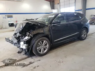2023 Acura MDX with VIN 5J8YE1H32PL018051, listed as a Copart auction lot 47183955 with 18,943 mi miles and Salvage Title. Bid and sale history available at carsss.com. Image 1.