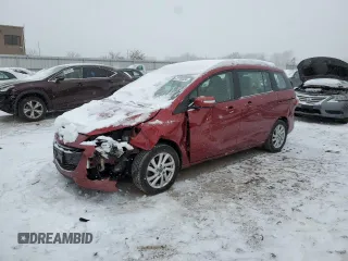 2014 Mazda 5 Sport with VIN JM1CW2BL5E0172739, listed as a Copart auction lot 37702334 with 105,329 mi miles and Salvage Title. Bid and sale history available at DreamBid. Image 1.
