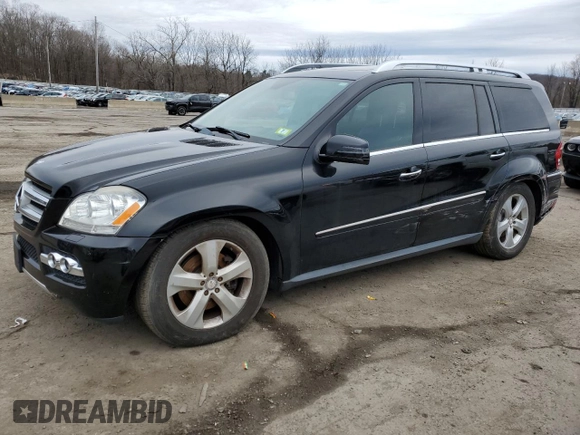 2011 Mercedes-Benz GL-Class GL 450 with VIN 4JGBF7BE5BA687784, listed as a Copart auction lot 51971135 with 126,187 mi miles and Clean Title. Bid and sale history available at carsss.com. Image 1.