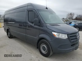 2022 Mercedes-Benz Sprinter Cargo with VIN W1W4ECHY5NT109594, listed as a Copart auction lot 86389144 with 148,413 mi miles and Clean Title. Bid and sale history available at carsss.com. Image 4.