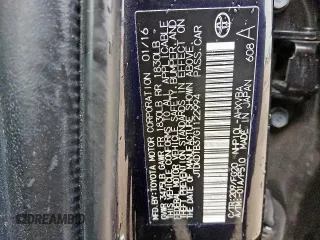 2016 Toyota Prius One z VIN JTDKDTB37G1122994, wystawiony jako Copart lot #58796155 z przebiegiem 93 103 mil mil oraz Czysty tytuł • Clean title. Historia ofert i sprzedaży dostępna na DreamBid. Obrazek 12.