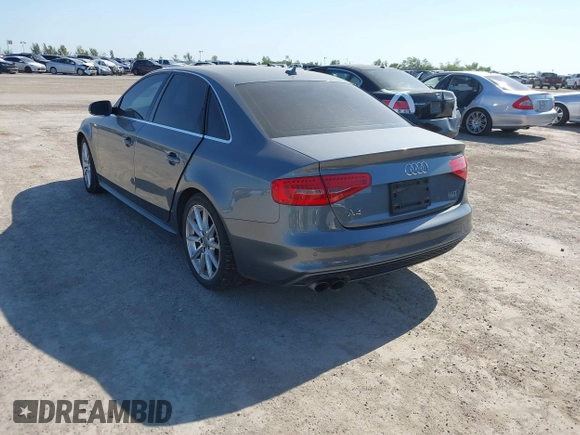 2015 Audi A4 Premium Plus with VIN WAUFFAFL0FN044511, listed as a IAAI auction lot 40490508 with 151,145 mi miles. Bid and sale history available at carsss.com. Image 3.