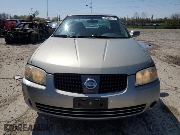 2006 Nissan Sentra S with VIN 3N1CB51D86L457563, listed as a Copart auction lot 52008315 with 76,925 mi miles and Salvage Title. Bid and sale history available at DreamBid. Image 5.