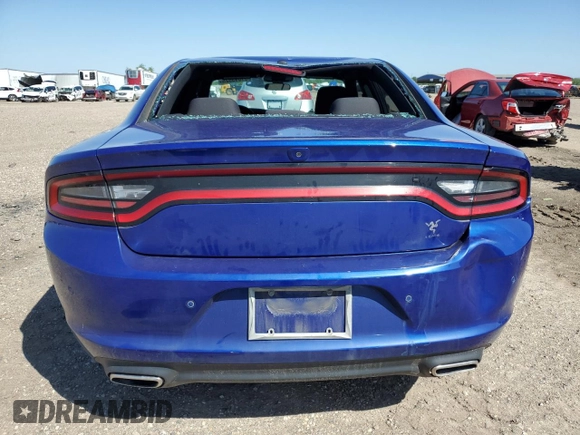 2019 Dodge Charger SXT with VIN 2C3CDXBG4KH589075, listed as a Copart auction lot 51893525 with 54,597 mi miles and Salvage Title. Bid and sale history available at DreamBid. Image 6.