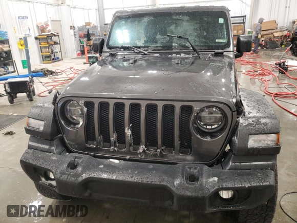 2020 Jeep Wrangler Unlimited Sport S с VIN 1C4HJXDG8LW311497, выставлен на аукционе Copart как лот 45329025 с пробегом 97 842 миль миль и На запчасти • Non repairable. История ставок и продаж доступна на DreamBid. Изображение 5.