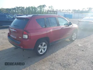 2016 Jeep Compass High Altitude Edition with VIN 1C4NJCEA9GD599487, listed as a IAAI auction lot 42087686 with 176,820 mi miles. Bid and sale history available at carsss.com. Image 4.