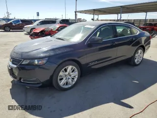 2017 Chevrolet Impala LS with VIN 2G11Z5SA2H9197745, listed as a Copart auction lot 46480825 with 38,634 mi miles and Salvage Title. Bid and sale history available at DreamBid. Image 1.