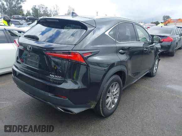 2019 Lexus NX with VIN JTJYARBZ7K2123296, listed as a IAAI auction lot 41760518 with 106,860 mi miles. Bid and sale history available at carsss.com. Image 4.
