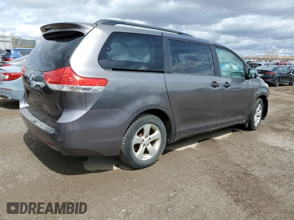 2011 Toyota Sienna with VIN 5TDZK3DC4BS081429, listed as a Copart auction lot 51644065 with 0 mi miles and Salvage Title. Bid and sale history available at carsss.com. Image 3.