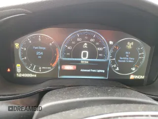 2014 Cadillac CTS Premium AWD with VIN 1G6AZ5S35E0156897, listed as a Copart auction lot 55838595 with 124,999 mi miles and Salvage title. Bid and sale history available at DreamBid. Image 9.