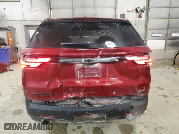 2022 Chevrolet Traverse RS with VIN 1GNEVJKW3NJ132404, listed as a Copart auction lot 87864525 with 69,058 mi miles and Salvage title. Bid and sale history available at DreamBid. Image 6.