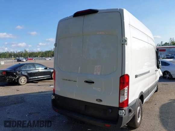 2020 Ford Transit Cargo with VIN 1FTBW1X82LKB49009, listed as a IAAI auction lot 41527513 with 52,802 mi miles and . Bid and sale history available at DreamBid. Image 17.