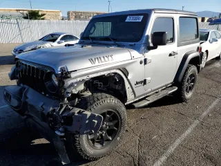 2021 Jeep Wrangler Willys with VIN 1C4HJXAGXMW626243, listed as a Copart auction lot 78783804 with 42,726 mi miles and Salvage title. Bid and sale history available at DreamBid. Image 1.