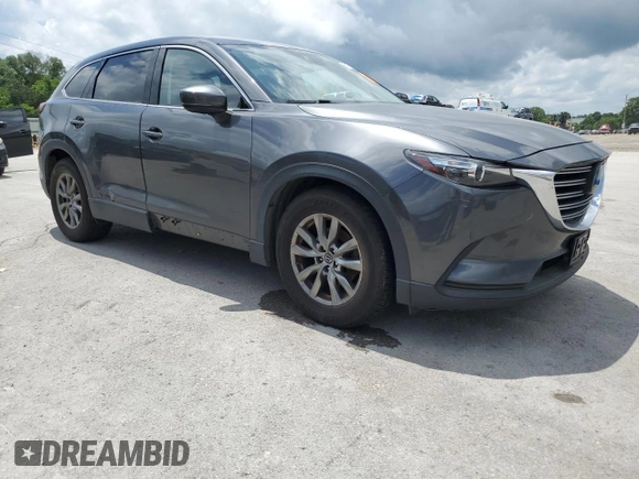 2018 Mazda CX-9 Touring with VIN JM3TCBCY7J0223534, listed as a Copart auction lot 58613975 with Not provided miles and Salvage title. Bid and sale history available at DreamBid. Image 4.