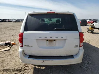 2017 Dodge Grand Caravan SXT with VIN 2C4RDGCG0HR574001, listed as a Copart auction lot 50863475 with 0 mi miles and Salvage Title. Bid and sale history available at carsss.com. Image 6.