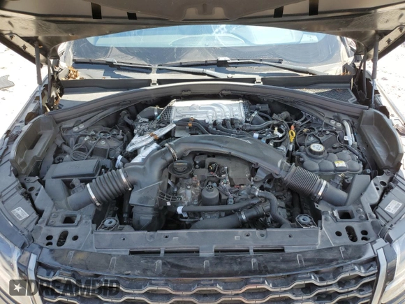 2021 Land Rover Range Rover Velar with VIN SALYM2FU2MA302668, listed as a Copart auction lot 49274475 with 62,957 mi miles and Clean Title. Bid and sale history available at DreamBid. Image 12.