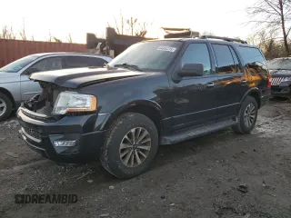 2015 Ford Expedition XLT with VIN 1FMJU1JTXFEF44827, listed as a Copart auction lot 44064215 with 137,178 mi miles and Salvage title. Bid and sale history available at DreamBid. Image 1.