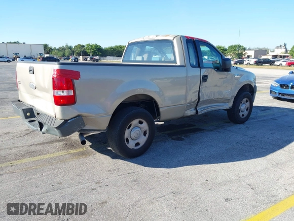 2007 Ford F-150 XL with VIN 1FTRF12217NA44838, listed as a IAAI auction lot 41775260 with 227,689 mi miles. Bid and sale history available at carsss.com. Image 4.